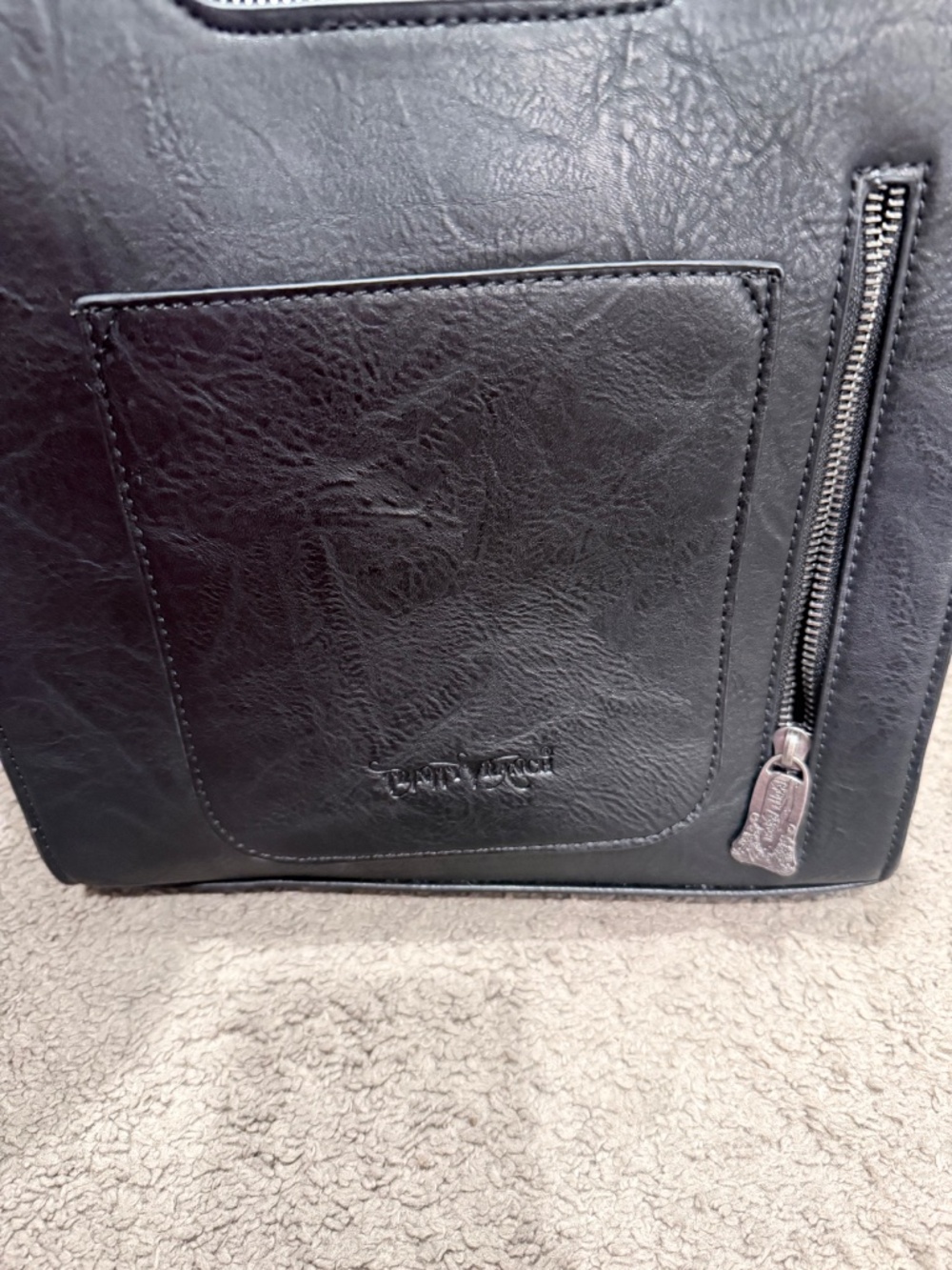 Trinity Ranch Tooled Leather Crossbody - Picture 4 of 4